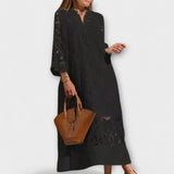 Valmere | Vestido com bordado de dália