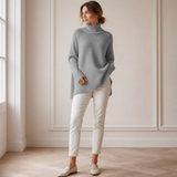 ROSAMINE | Camisola de Gola Alta em Malha Quente