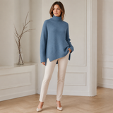 ROSAMINE | Camisola de Gola Alta em Malha Quente